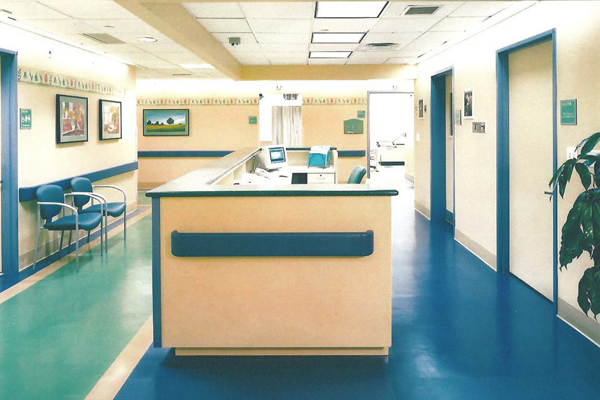 國(guó)醫(yī)堂醫(yī)院醫(yī)務(wù)站裝修設(shè)計(jì)效果圖