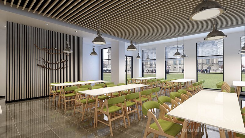 廠房背景墻裝修設計效果圖